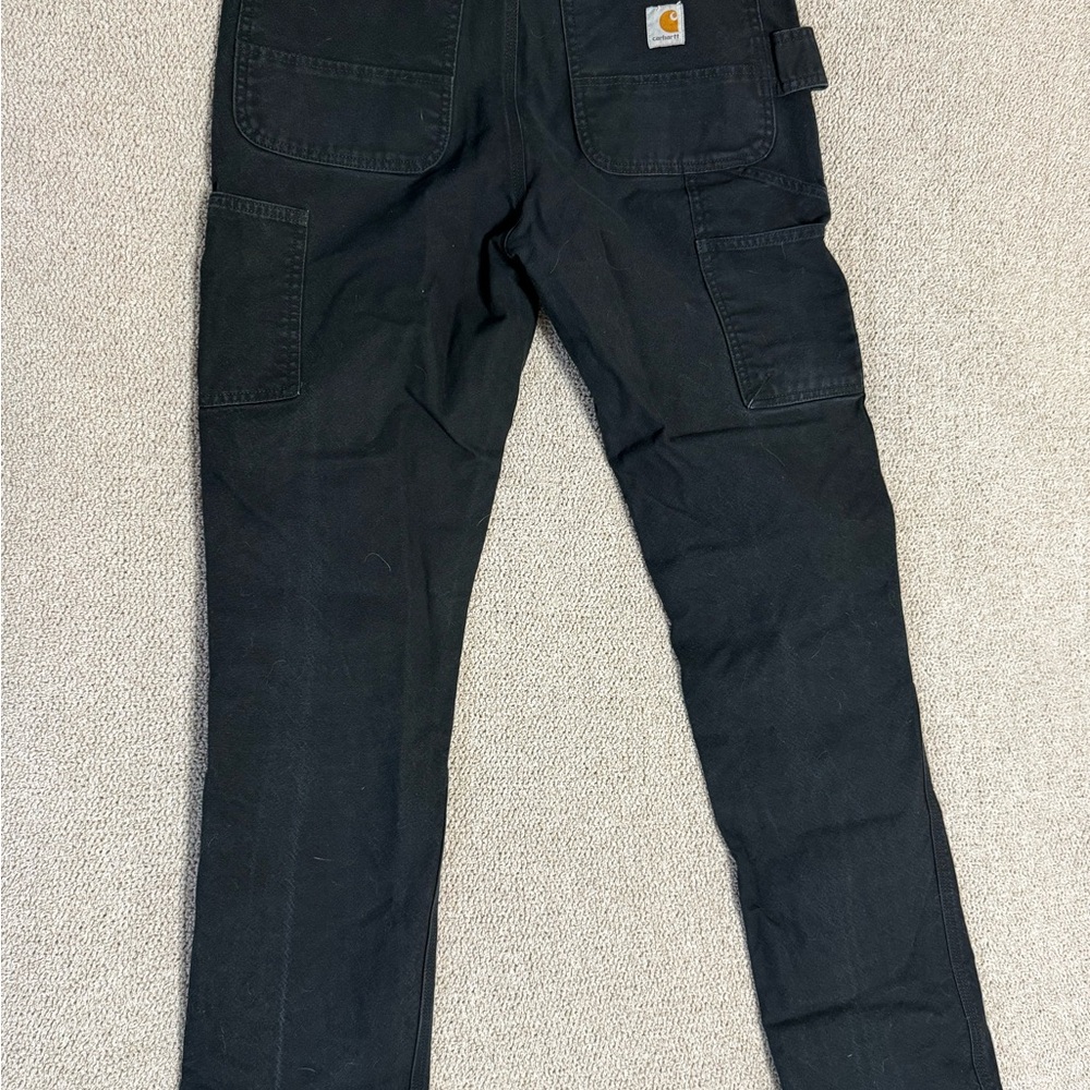 Carhartt Men's Straight Fit Black Duck Pants